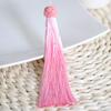 Sombrero de piña Seda de hielo Borla borla fábrica directa Accesorios hechos a mano DIY Nuevo Nudo chino Borla joyería tejida