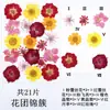 Marcadores de Livro com Flores Secas, Adesivos de Garrafa de Vidro, Película Plástica Embossada, Pacote de Materiais DIY, Livro Colecionador de Marcadores de Flores, Jardim de Infância