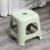 Taburete Pequeño de Plástico para Uso Doméstico, Taburete Bajo Engrosado para Adultos, Taburete Antideslizante para Baño, Taburete de Almacenamiento para Mesa de Café en Sala de Estar, Taburete para Cambiar Zapatos