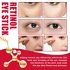 Crema de Ojos Ouhoe Retinol Antiarrugas Reafirmante Hidrata y Suaviza la Piel, Dándole un Brillo Radiante y Reduciendo las Líneas Finas