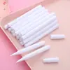Caneta Branca para Quadro LED com Giz Líquido Base de Água Sem Pó para Quadro Negro Vidro Cerâmica Couro Marcador Apagável