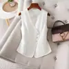 Colete de Terno Moderno Slim-Fit para Mulheres, Nova Moda Verão 2026 Colete Versátil Estiloso para Mulheres