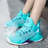 Zapatos Deportivos Transpirables Antideslizantes de Verano para Estudiantes de Primaria 2026 Zapatos de Baloncesto Nuevos de Malla para Niños Medianos y Grandes de Primavera y Otoño