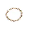 Pulsera de Moda de Acero de Titanio para Hombres y Mujeres Sentido de Diseño de Nicho Cadena de Nariz de Cerdo Grano de Café Simple Todo Fósforo Joyería de Mano de Acero Inoxidable
