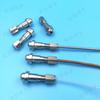 Conector de válvula reductora de presión adaptador de salida de cilindro de acero racor de cobre para cromatografía 3 mm 1/8 de pulgada abrazadera de manguito para tubería de línea de gas