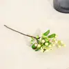 Ramo de bayas artificiales para decoración de escenas, arreglo floral realista de alta gama, fruta artificial, arándano, flores falsas