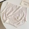 Ropa interior de mujer sin costuras, modelo nuevo 2026, cintura media-alta, shorts tipo triángulo sin costuras que levantan el trasero para adolescentes, empaquetados individualmente de fábrica