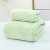 Toalla de baño de vellón de coral, unisex, suave y absorbente, no se decolora después del lavado, toalla grande al por mayor
