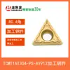 TCMT09T/16T304/110204 Insertos de Torneamento CNC Triangulares para Furo Interno para Aço e Aço Inoxidável