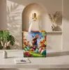Directamente del fabricante: Bolsas laminadas no tejidas de series infantiles, mini bolsas tote exquisitas para snacks, bolsas de regalo para cumpleaños infantiles
