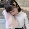 [Stock Listo] Prendas de Punto Básicas para Niñas, Prendas de Punto Jersey para Niños, Tops Ajustados para Bebé, Ropa para Niños, Moda 2025