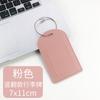 Transfronterizo en stock multicolor horizontal y vertical dos tipos de tapa abatible cuero engrosado pase de abordar con firma impresa papel etiqueta de equipaje pu