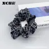 Scrunchie de Alta Qualidade Estilo Coreano para Mulheres, Prendedor de Cabelo Estilo Preguiçoso para Coque ou Rabo de Cavalo, Acessório de Cabelo Simples Versátil de Luxo Leve