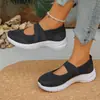 2026 Nueva Estación Independiente de Dropshipping de Amazon Zapatos de Mujer Transpirables Flyknit Tallas Grandes Zapatos para Madres Zapatos sin Cordones Zapatos Individuales para Mujer