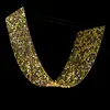 Colgante de techo de onda con lentejuelas de cristal acrílico estilo coreano para fondo de escenario de boda y cortina de cuentas arqueada para salón de banquetes