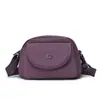 Bolsa transversal feminina casual e estilosa, novo modelo outono 2026, bolsa casual simples de nylon, bolsa de ombro simples e leve