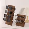 Estante de Exposição para Óculos Banca Prateleira Prateleira de Madeira Maciça para Óculos Display de Pinus Óculos de Sol Rack de Exposição para Armazenamento de Óculos de Sol