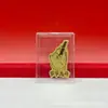 Nuevas Pegatinas de Teléfono de Oro Puro 999 para Riqueza y Prosperidad, Pegatinas Doradas Sencillas, Selección Festiva de Pequeños Regalos, Venta al por Mayor de Shuibeike