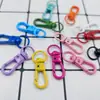 Fivela de Joalheria de Liga Pintada a Cor Fivela de Porta Fivela Gancho de Cauda Redonda Chaveiro Acessórios DIY Feitos à Mão Fivela Pendente Fivela de Cão Fivela de Placa