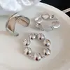 Pulseira Europeia e Americana Transfronteiriça de Pérolas com Contas Acrílicas, Pulseira de Estilo Étnico Retrô, Luxo Leve, Fashion, Joia de Mão Simples e Versátil