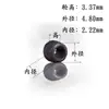Accesorios de Rueda de Pedernal para Encendedor Rueda de Pedernal para Encendedor de Queroseno Zipp0 Rueda de Pedernal con Forma de Diamante Cobre Hecho a Mano Engranaje Especial Hexagonal Interno Rueda de Pedernal