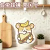 Xiaohongshu Mais Vendido Esponja de Limpeza de Louça de Polpa de Madeira Cartoon Esfregão Limpeza de Cozinha Esfregar Panela Lenços Comprimidos Fábrica de Esponjas de Polpa de Madeira