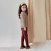 J057 Traje de Ropa y Pantalones de Otoño para Niños ZYZ Diseñador Clase A Pijamas Engrosados de Manga Larga Ropa de Casa de Lana con Jalar