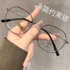 31213 Nuevo Armazón de Metal para Lentes Poligonales Lentes para Miopía Mujer Retro Metal Ultra Ligero Armazón para Lentes Venta al por Mayor