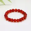 Populares en el comercio exterior, pulseras de cuentas hechas a mano para hombres y mujeres para aliviar la ansiedad, pulseras de la suerte del zodíaco de cristal natural europeas y americanas