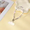 Lanyard para Teléfono de Pedrería Completa Cadena de Diamantes Colgante para Colgar en la Muñeca o Cruzado Cadena Corta de Teléfono de Moda de Gama Alta Venta al por Mayor Transfronteriza