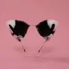 Tiara de Pelúcia Fofa com Orelhas de Gato, Tiara de Raposa, Fresca e Cool, Super Fofa, Feminina, Acessórios da Moda