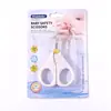 Cortauñas para Bebé Recién Nacido, Tijeras para Uñas de Acero Inoxidable, Tijeras para Uñas Anti-pellizcos para Bebé, Suministros Maternos e Infantiles