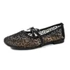 Zapatos de Salón Mary Jane de Malla Transpirable con Punta Cuadrada y Lazo, Estilo Francés, Transfronterizos Europeos y Americanos para Mujer, Nuevo Primavera 2026