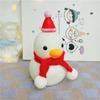 Lindo Muñeco de Nieve Pequeño de Dibujos Animados Luz Nocturna Habitación Decoraciones Navideñas Adornos Pequeños Regalos Navideños Pequeños Creativos Venta al por Mayor