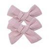 521 cross-border novo tecido cor sólida arco grampo de cabelo ins AliExpress 3 polegada meio pano acessórios para cabelo infantil