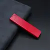 8001 Encendedor Largo Inflable Metal A Prueba de Viento Llama Verde Delgado Encendedor de Cigarrillos Set para Fumar para Hombres y Mujeres Venta al por Mayor de Alta Gama