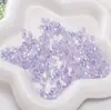 Cuentas de Semilla de Vidrio de Alta Calidad Domésticas de 4 mm, Cuentas de Doble Punta Aurora de Dos Tonos, Materiales y Accesorios para Pulseras de Cuentas DIY