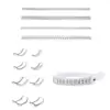 Set de 20 Piezas de Ajustadores de Tamaño de Anillo, Almohadillas Transparentes para Envolver Anillos, Protectores de Anillo de Silicona para Ajuste