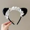Diadema de Peluche de Dibujos Animados para Niñas, Específicamente para Lavarse la Cara, Diadema Antideslizante, Pinza para el Cabello Dulce y Linda, Perfecta para Sesiones de Fotos