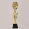 Trofeo de Plástico Estrella de Cinco Puntas Trofeo 1er Lugar Venta al por Mayor Hecho a Medida MVP Regalo de Aniversario Escolar Recuerdo para Niños Premio de Competencia