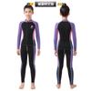 Traje de baño para niños traje cálido grueso de una pieza de manga larga pantalones otoño e invierno traje de buceo traje de baño impermeable