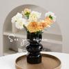 Estilo Ins Nórdico Coreano Retrô Criativo Irregular Vaso de Vidro para Casa Sala de Estar Mesa de Jantar Ornamentos de Luxo Leve de Nicho