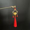 Accesorios para el Cabello de Hanfu Retro para Peinados Diarios Pasador de Linterna Linterna de Palacio Pabellón del Espíritu de Hada Pasador de Conejo