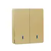 Panel de Control Remoto Inalámbrico RF433 Tipo Interruptor Cassette 86 Cableado Doméstico Sin Cables Pegatina Gratuita Iluminación Retrofit