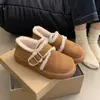 Zapatos de Nieve de Suela Blanda para Mujer Otoño e Invierno 2025 Zapatos de Mujer con Forro de Felpa Nuevos Zapatos Retro de Suela Gruesa Zapatos Birkenstock Mocasines Zapatos de Algodón
