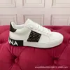 Estación Europea Dg Nuevas Zapatillas Casuales de Moda para Mujer de Caña Baja con Cordones Estampados en Graffiti 5D Marca de Tendencia para Hombre