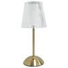 Lámpara de Mesa Decorativa, Luz de Noche Transfronteriza, Lámpara de Ambiente Retro para Cafetería, Táctil Recargable por USB, Regulable