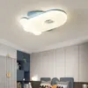 Lámpara de Dormitorio para Habitación Infantil de Espectro Completo Moderna Simple Creativa Avión Estrella Habitación de Niño Dibujos Animados Divertida Lámpara de Techo
