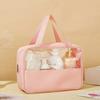 Bolsa de Cosméticos Portátil Nueva Gran Capacidad PVC Impermeable Visual Portátil Simple Viaje Almacenamiento Neceser Venta al por Mayor