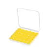 Tapones de Silicona para Oídos de Barro Grandes de 36 Piezas para Adultos para Dormir, Aislamiento Acústico, Reducción de Ruido, Antirruido, Natación, Tapones de Oídos Impermeables en Caja